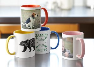 Personalized Mugs with Card