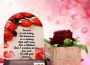 love book with floral hamper